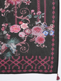 Indo Era Women Floral Embroidered Regular Thread Work Kurta with Trousers & Dupatta