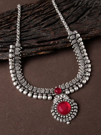 Ruban teroksida Ruby Ruby Red Red Stone Stone Stone Antique Catent