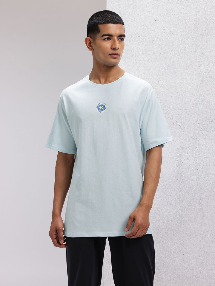 HRX by Hrithik Roshan Printed Pure Cotton Yoga T-shirt