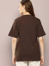 Dillinger Women Graphic Printed Oversized T Shirt