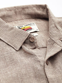 The Indian Garage Co Men Relaxed Fit Textured Shirt