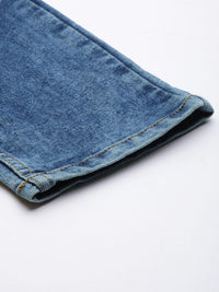 The Indian Garage Co Men Relaxed Fit Light Fade Stretchable Jeans