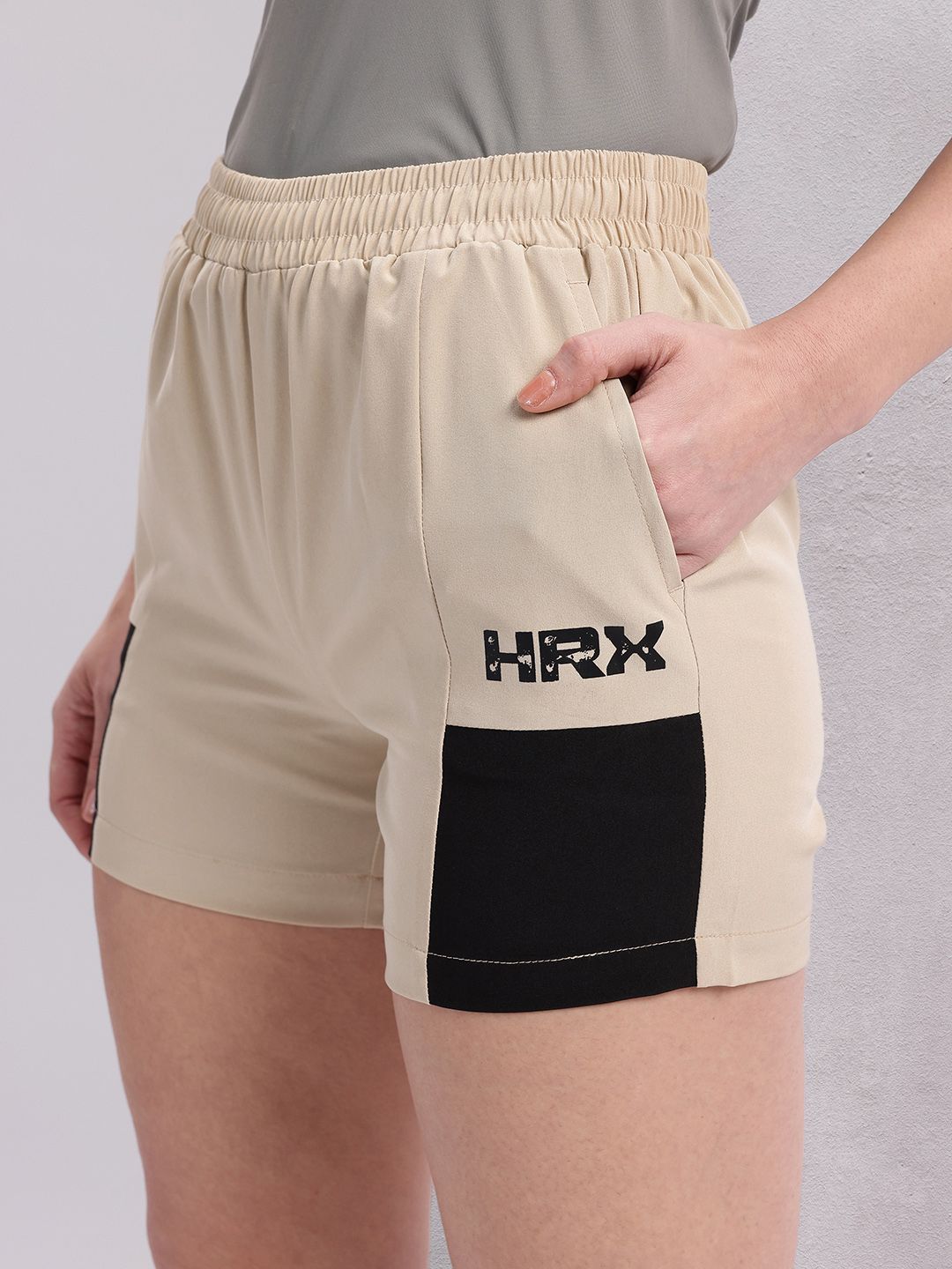 HRX by Hrithik Roshan Women Colourblocked Shorts