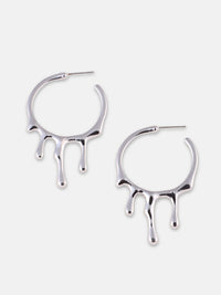 SOHI The Drip Silver-Plated Jewellery Set