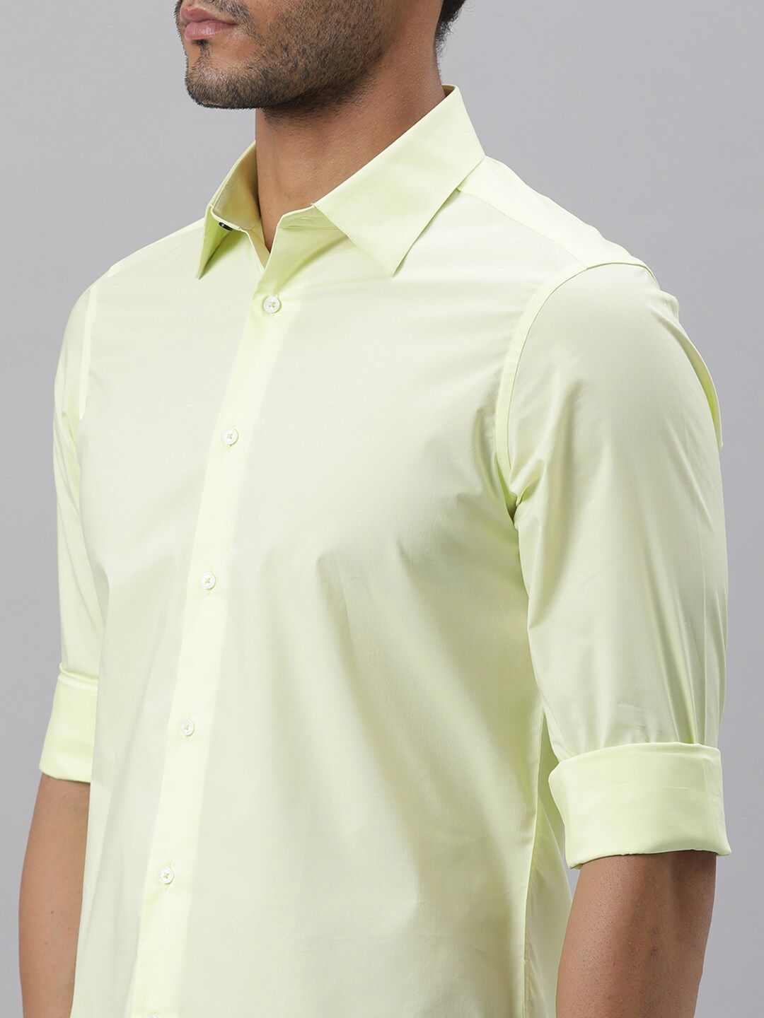 RARE RABBIT Men Neutro Slim Fit Cotton Shirt