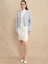 Rareism Wanita Melunia Skirt Putih Primer