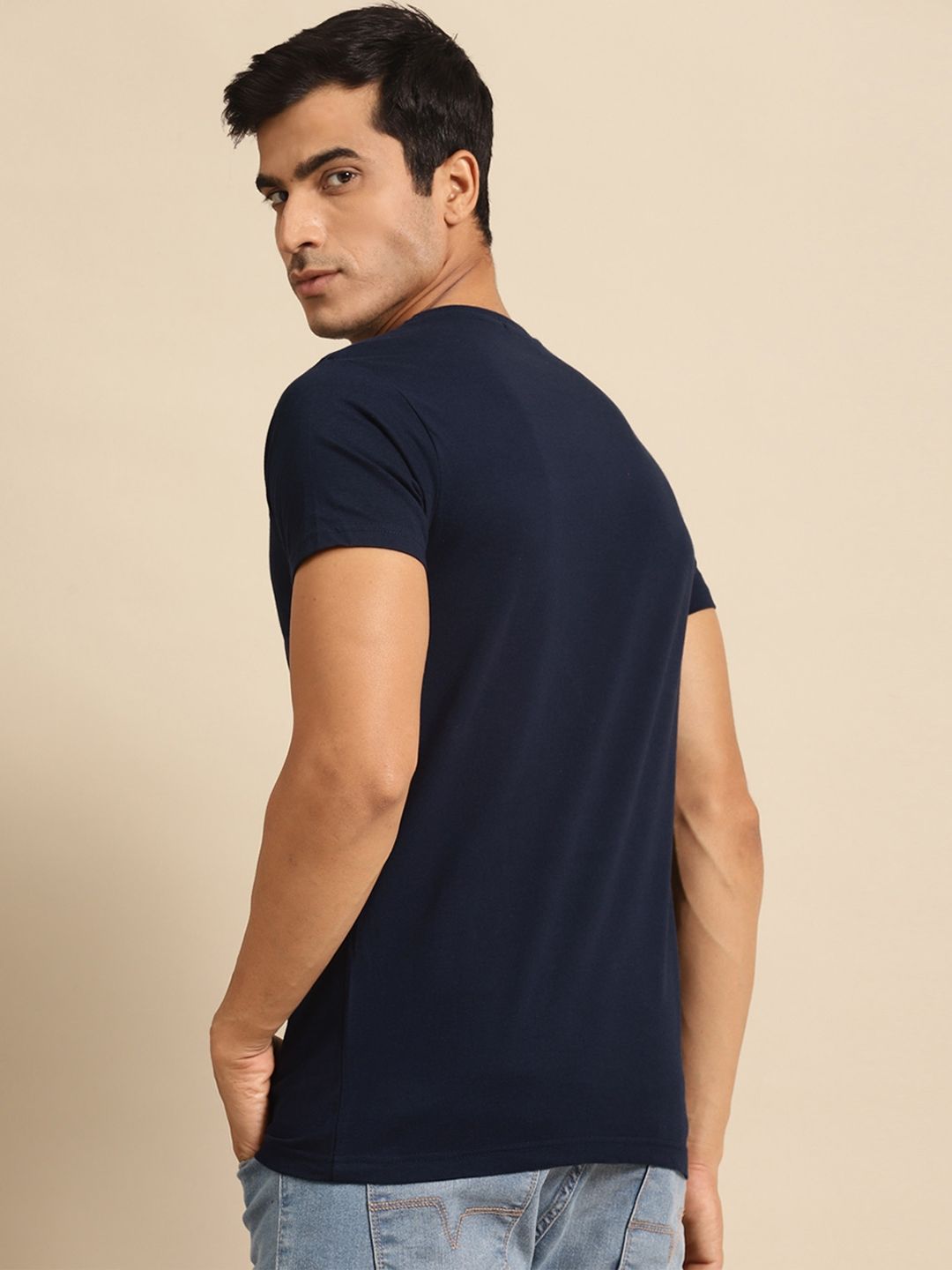 Bewakoof Disney Mickey Trio Call Half Sleeve T-Shirt