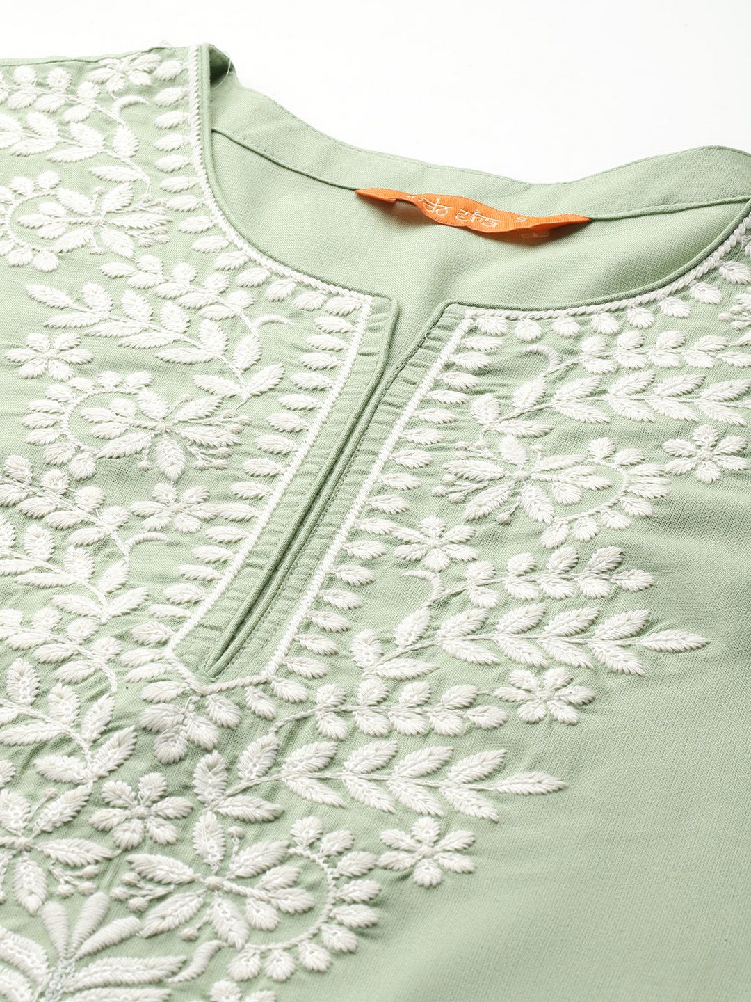 Indo Era Ethnic Motifs Embroidered Thread Work Kurta