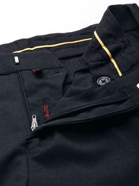 Raymond Men Checked Slim Fit Formal Trousers