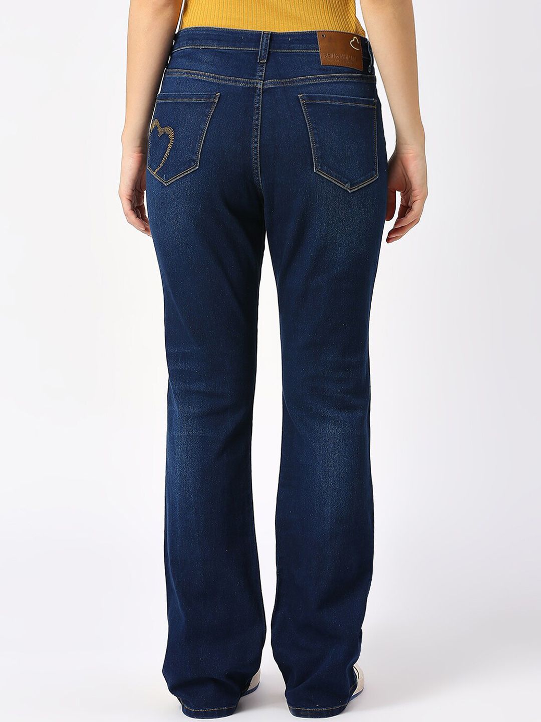 Being Human Women Bootcut Light Fade Jeans