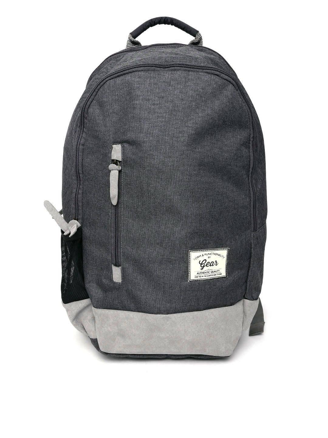 Gear Unisex Grey Waterproof Backpack