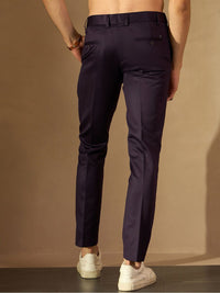 DENNISON Men Smart Tapered Fit Easy Wash Trousers