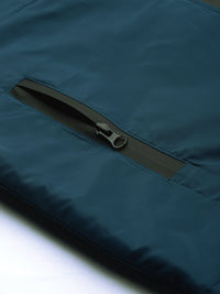 The Indian Garage Co Men Zip-Front Slim Fit Biker Jacket