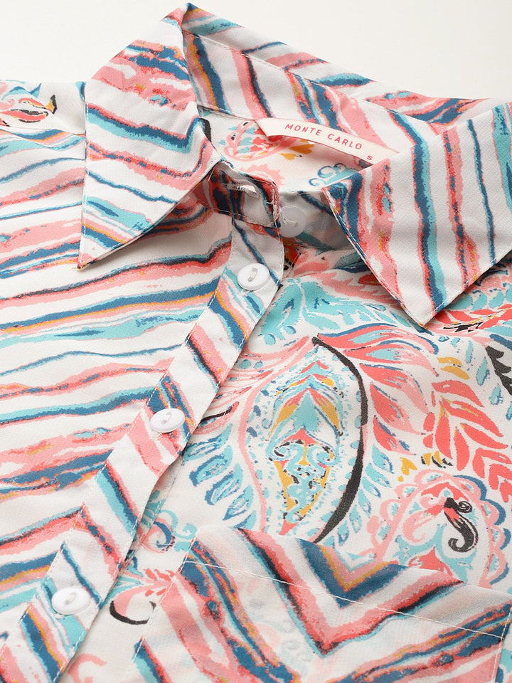 Monte Carlo Printed Casual Shirt