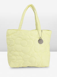 DressBerry Floral Self-Design Quilted Handheld Bag