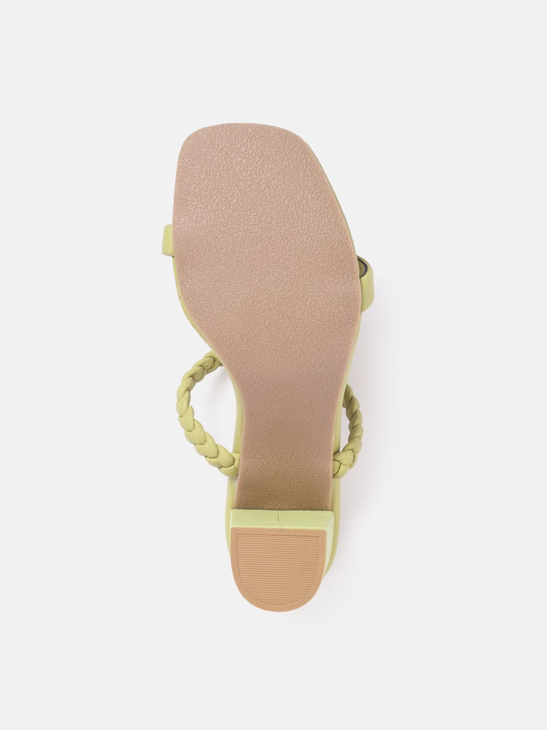DressBerry Braided Block Sandals