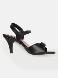 DressBerry Slim Heeled Sandals with Bows