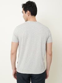 RARE RABBIT Men I Am Typography Printed Slim Fit T-Shirt