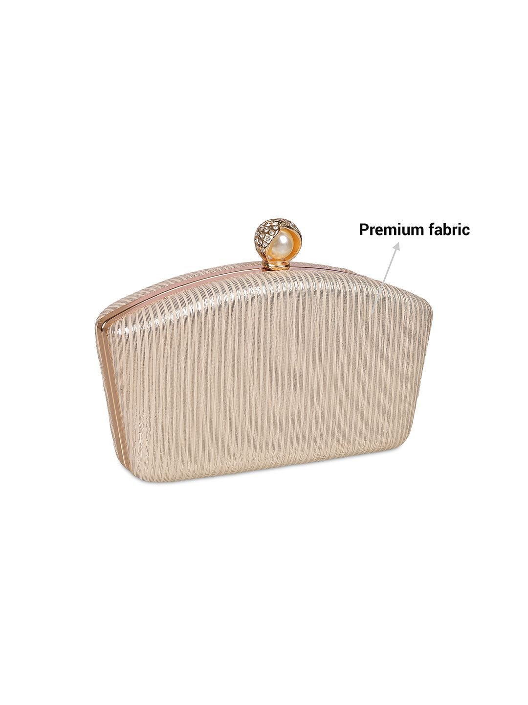 Metro Embellished Box Clutch
