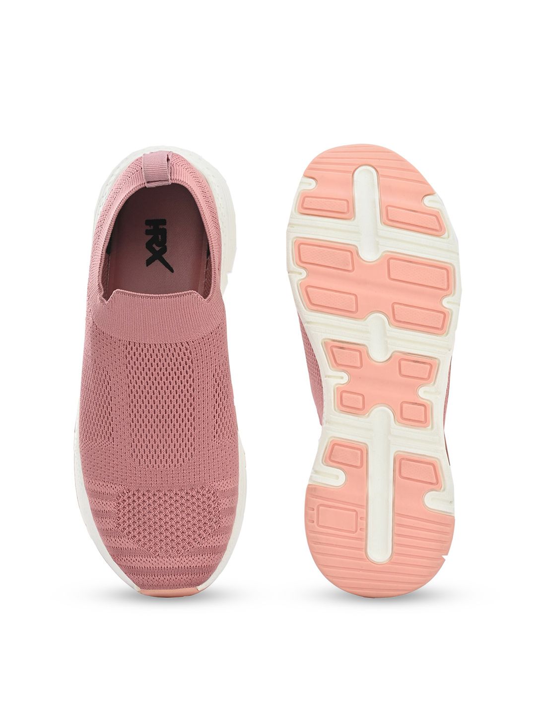 HRX by Hrithik Roshan Women Pink Memory Foam Non-Marking Walking Shoes