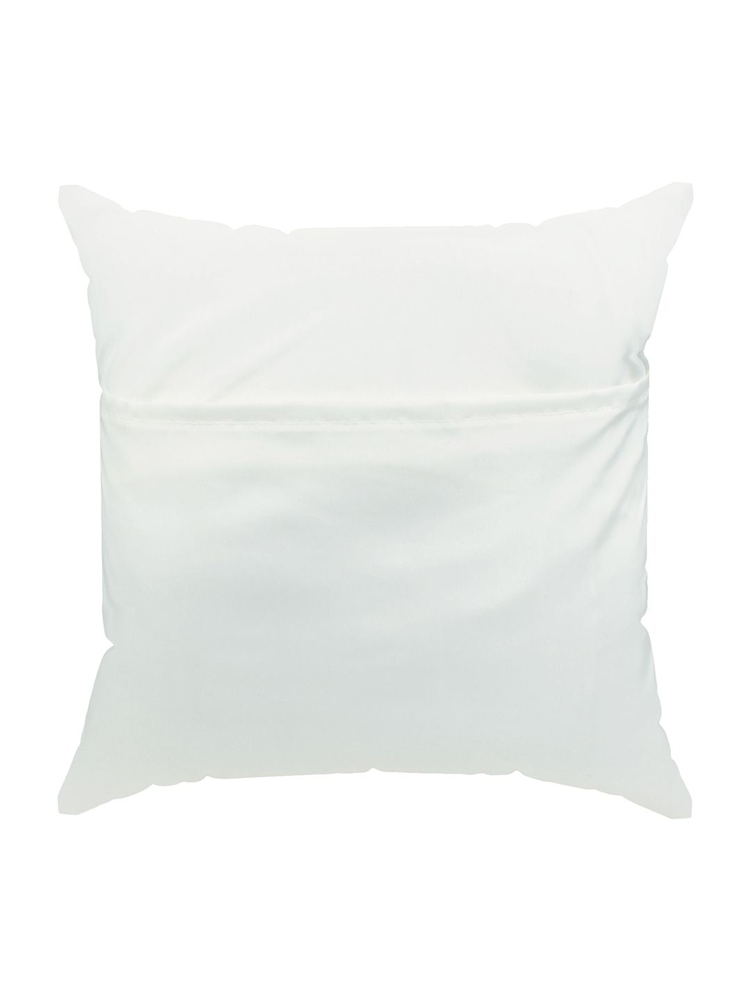 Story@home Navy Blue & Brown 5 Pieces Abstract Square Cushion Covers