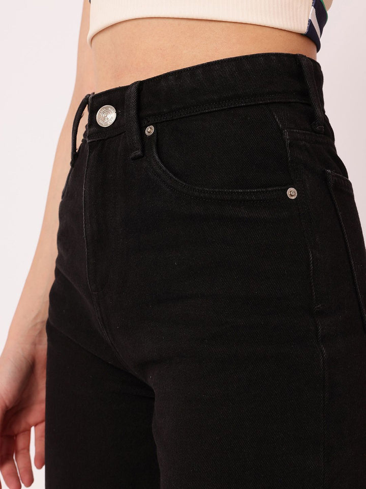 DressBerry Women Soft Edge High-Rise Jeans