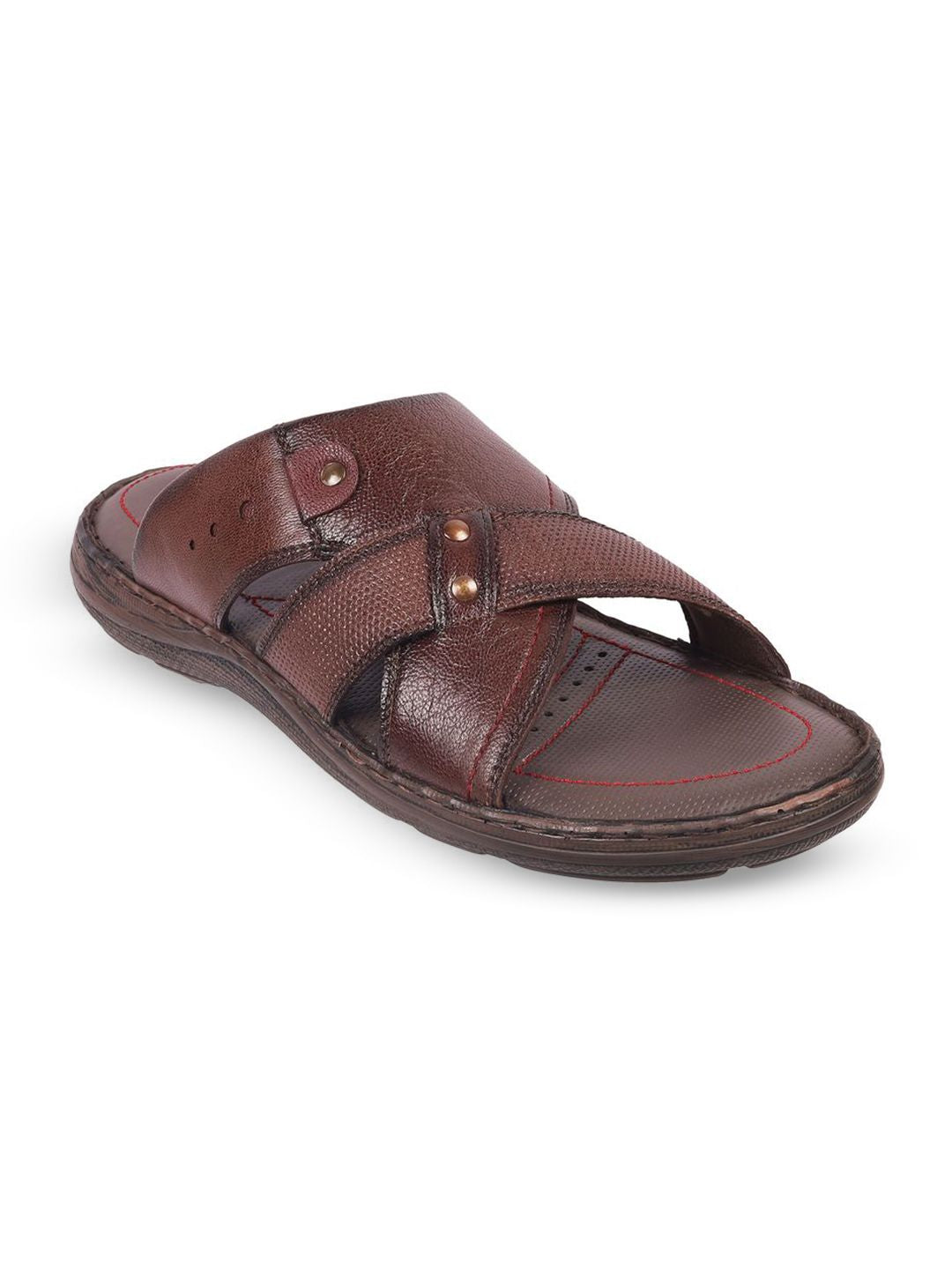 Metro Men Leather Comfort Sandals