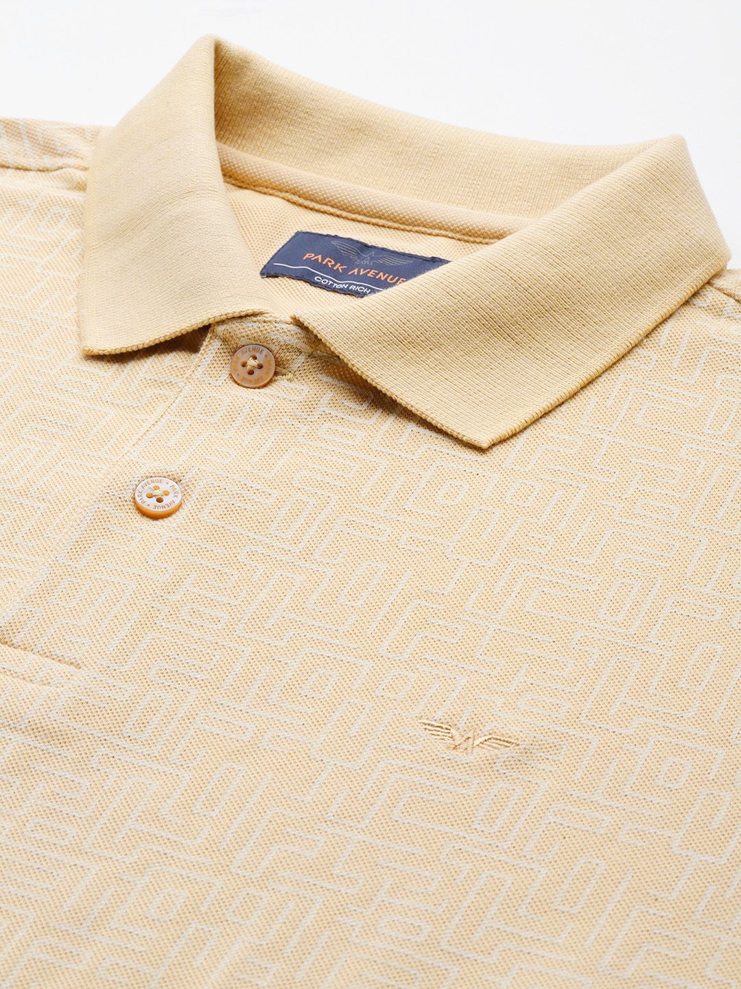Park Avenue Printed Polo Collar T-shirt