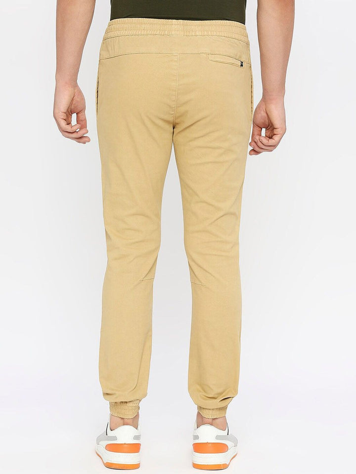 SPYKAR Men Mid Rise Slim Fit Cotton Joggers