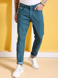 The Indian Garage Co Men Clean Look Slim Fit Stretchable Jeans