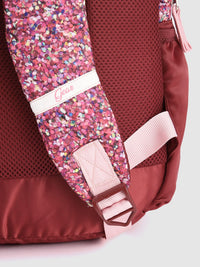 Gear Kids Abstract Printed Laptop Backpack with Glittery Effect -32L