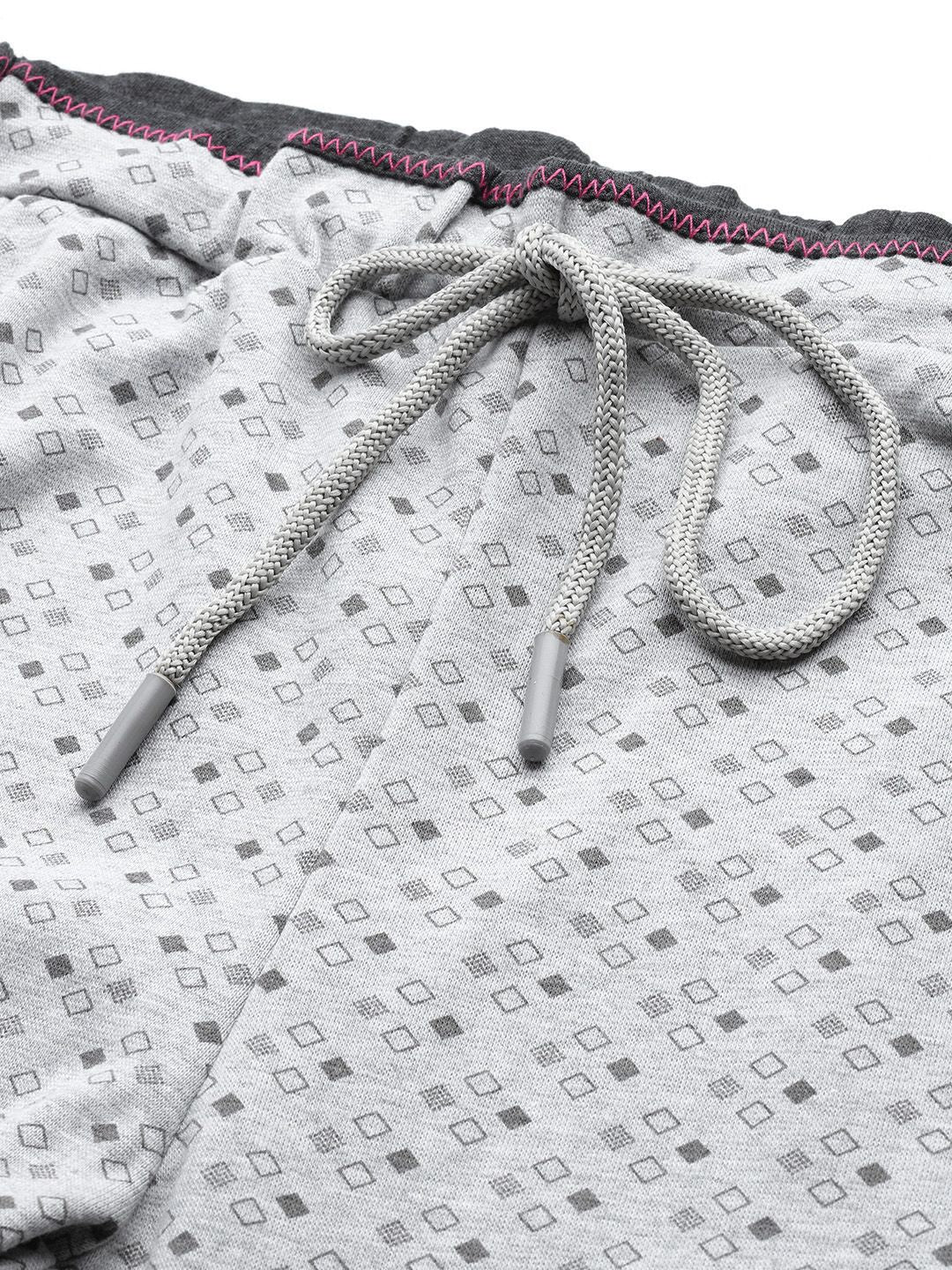 Monte Carlo Geometric Printed Track Pants