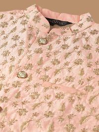 SOJANYA Embroidered Mirror Work Pure Cotton Kurta with Churidar