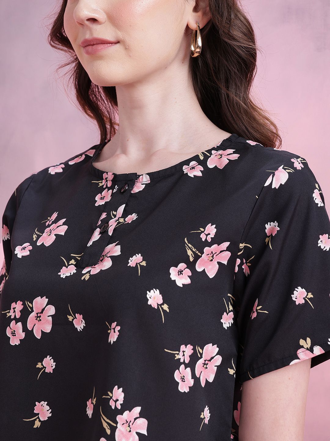 DressBerry Floral Print Top