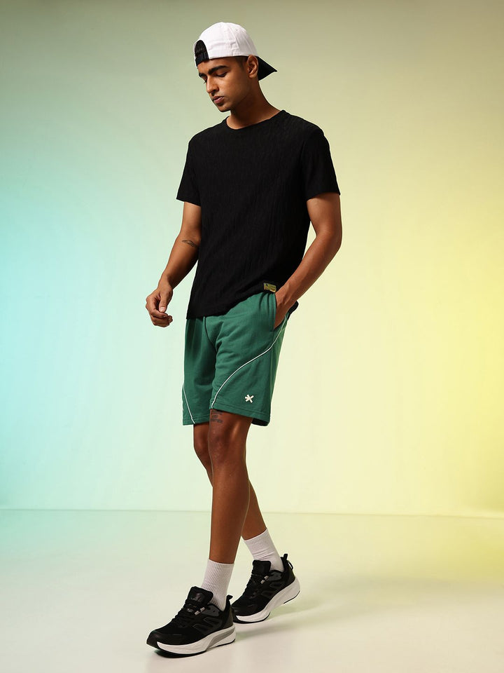 HRX by Hrithik Roshan Men Typography Printed Lifestyle Regular Shorts