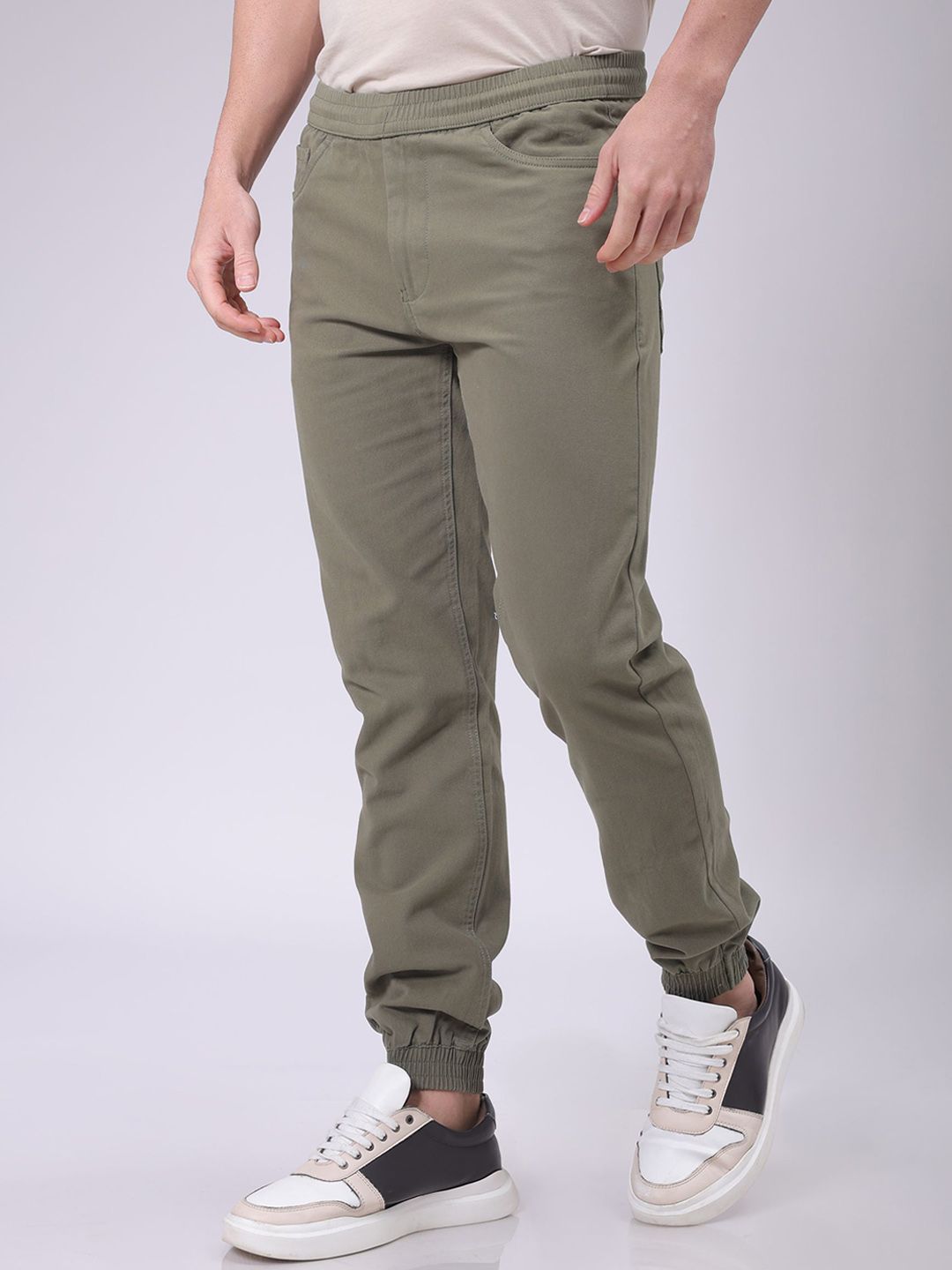 The Indian Garage Co Men Slim Fit Low Distress Jeans