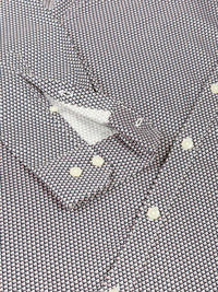 Thomas Scott Classic Slim Fit Micro Ditsy Printed Cotton Formal Shirt