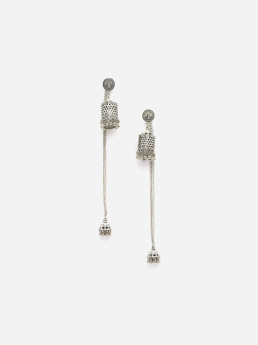PANASH Contemporary Jhumkas Earrings
