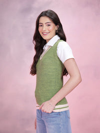 DressBerry Women Acrylic Sweater Vest