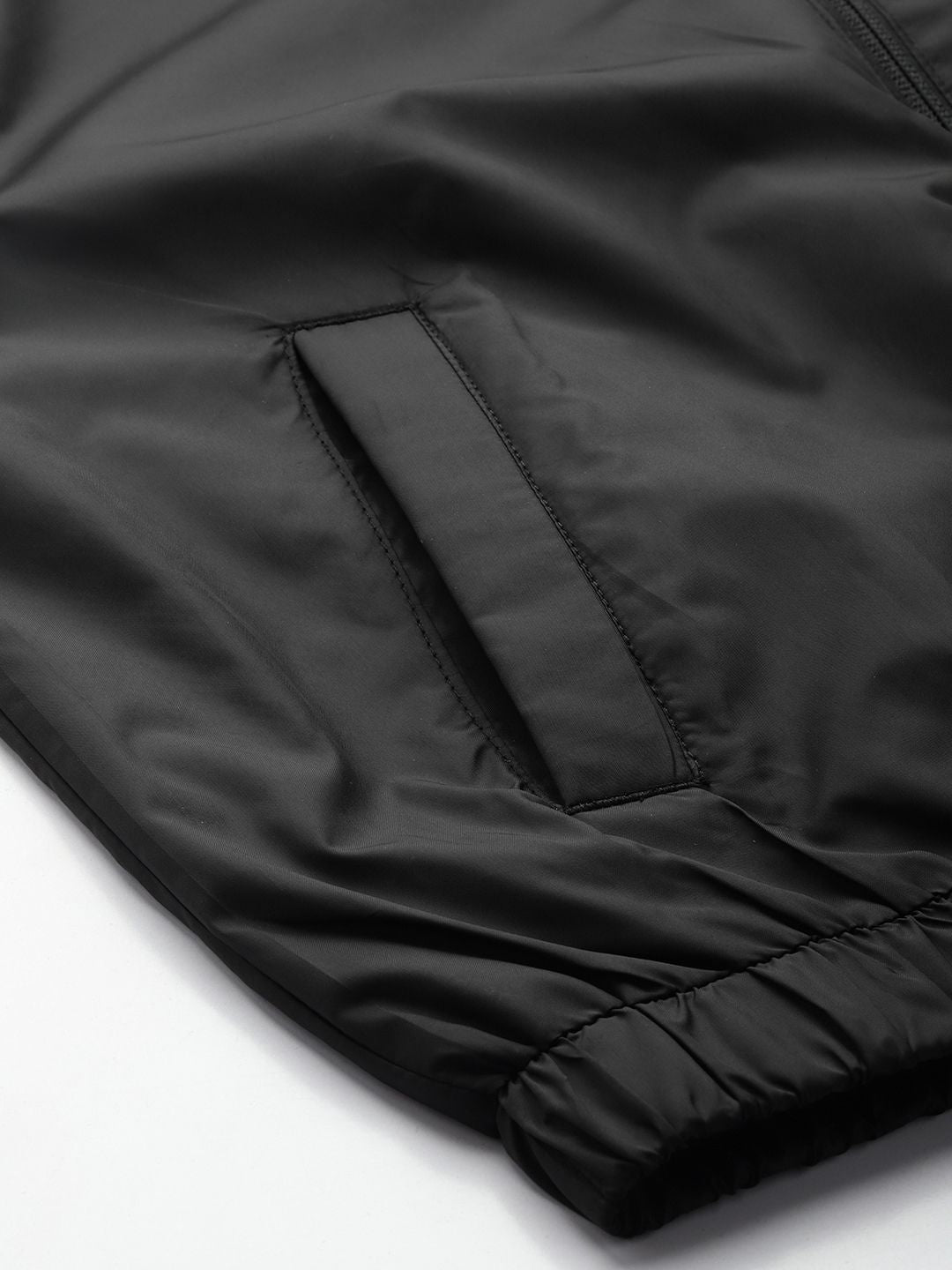 HRX by Hrithik Roshan Rapid-Dry Antimicrobial Crop Bomber Lifestyle Jacket
