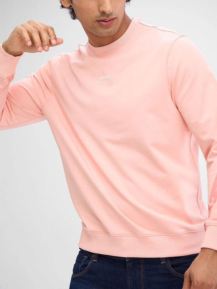 SPYKAR Men Solid Hooded Sweatshirt