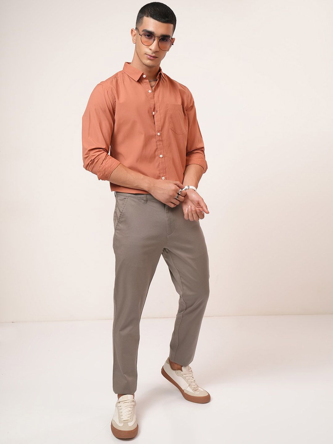 HIGHLANDER Premium Satin Chino Trousers