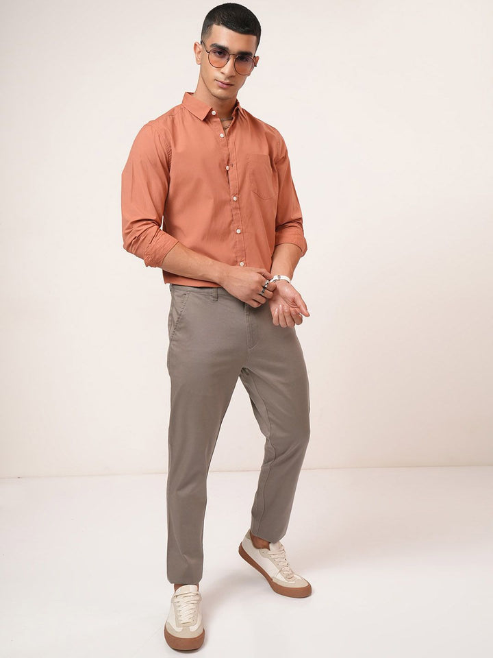 HIGHLANDER Premium Satin Chino Trousers