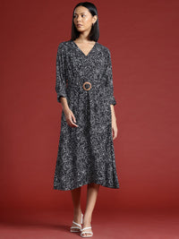 all about you Print Midi Dress
