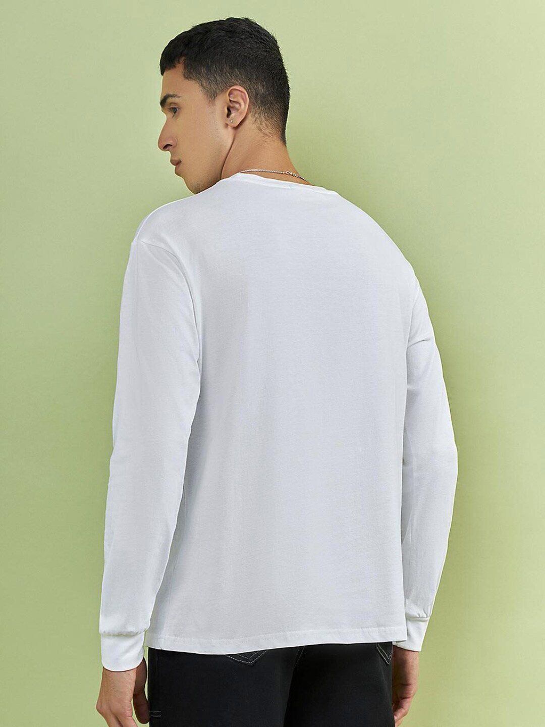 Bewakoof Men Pure Cotton Oversized T-shirt