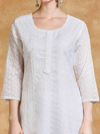 Varanga Women Floral Embroidered Kurta with Trousers & Dupatta