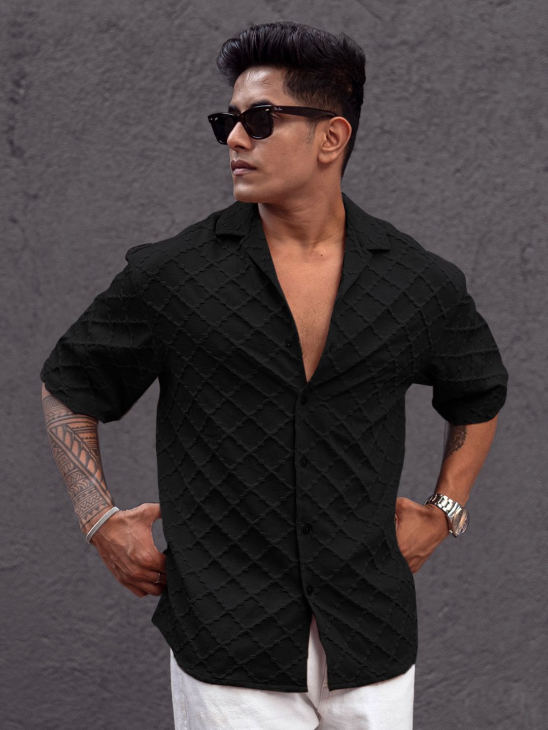 Powerlook Men Printed Casual Shirt