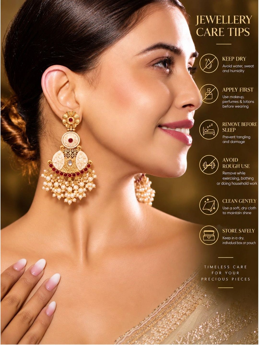 PANASH Circular Drop Earrings