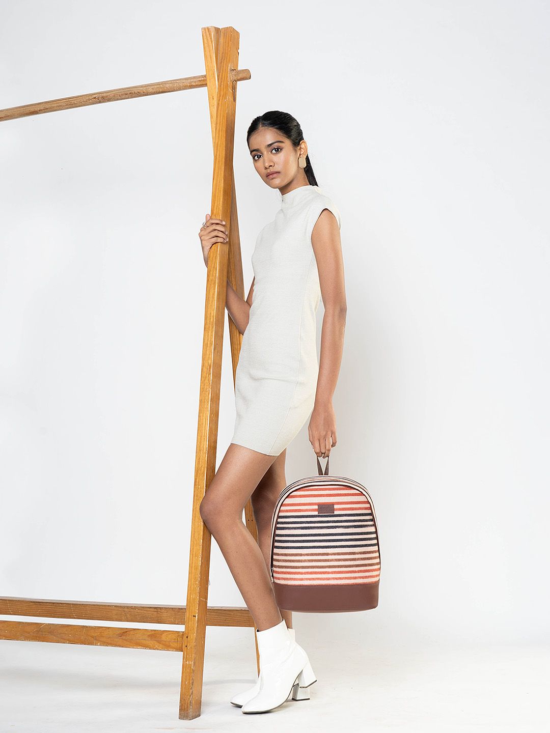 ZOUK Striped Backpack