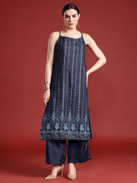 Anouk Printed Regular Kurta with Palazzos